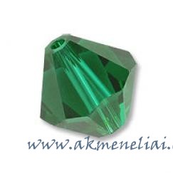 Bicone Emerald 10mm