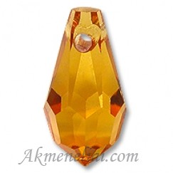 Teardrop Pendants Topaz 13mm