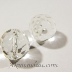 Jablonex stiklo karoliukas facetuotas 13mm