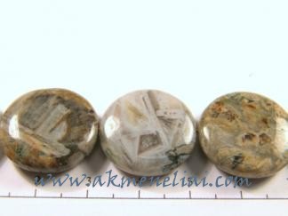 Agatas pilkas 21mm