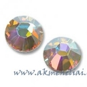 Flat Backs Hotfix Crystal AB (klijuojami)