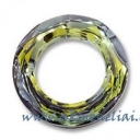 Cosmic ring crystal Sahara unfoiled 14mm