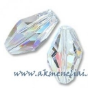 Polygon Bead Crystal AB 12mm