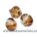 Bicone Crystal Copper 4mm