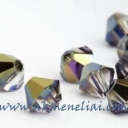Bicone Heliotrope 4mm