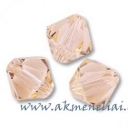 Bicone Light Peach 4mm