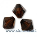 Bicone Mocca 6mm