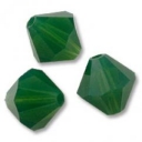 Bicone Palace Green Opal