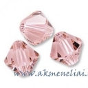 Bicone Vintage Rose 4mm