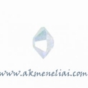 Roundel Crystal AB 6mm