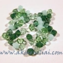 Bicone Mix Miškas 4mm