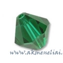 Bicone Emerald 10mm