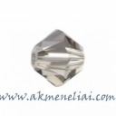 Bicone Greige 4mm
