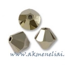 Bicone Metalic Light Gold 2x (NAUJIENA)