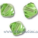 Bicone Peridot 10mm