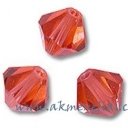 Bicone Padparadscha 8mm