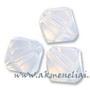 Bicone White Opal 6mm