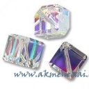 Diagonal Cube Crystal AB 6mm