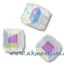 Crystal Cube Crystal AB 12mm