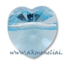  Heart Aquamarine 8mm