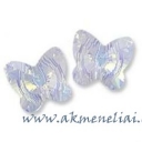 Crystal Butterfly Crystal AB 12mm