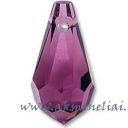 Teardrop Pendants Amethyst 15mm