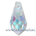 Teardrop Pendants Crystal AB 15mm