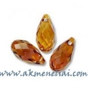 Briolette Crystal Copper 11mm