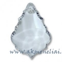 Flat Baroque Crystal  50mm
