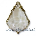 Flat Baroque Silver Shade 38mm