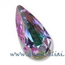 Faceted Teardrop Pendant Crystal Vitrail Light 24mm