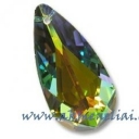 Faceted Teardrop Pendant Vitrail Medium 24mm