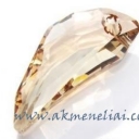 Pegasus Pendant Crystal Golden Shadow 30mm