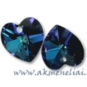 Heart Bermuda Blue 18mm