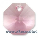 Octagon Light Rose 12mm
