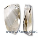 Avant-Garde Pendant Crystal Silver Shade 20mm