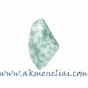 Galactic Vertical Pendant Pacific Opal Mosaic 19mm