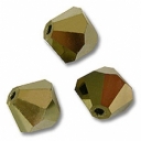 Bicone Dorado 2x 