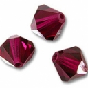 Bicone Ruby 8mm