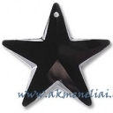 Star Pendant Jet 28mm