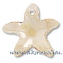 Starfish Pendant Golden Shadow 20mm
