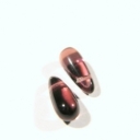 Jablonex stiklo karoliukas 13mm