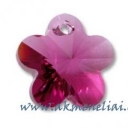 Flower Pendant Fuchsia 12mm
