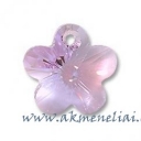 Flower Pendant Violet 14mm