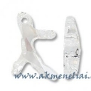 Coral Pendant Crystal Moonlight 40mm