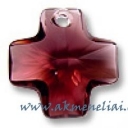 Cross Burgundy 20mm