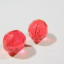 Jablonex stiklo karoliukas facetuotas 10mm