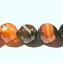 Agatas facetuotas 14mm