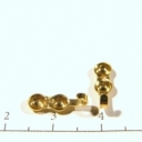Paauksuot sidabro paslėpėjas 925