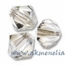 Bicone Silver Shade 8mm